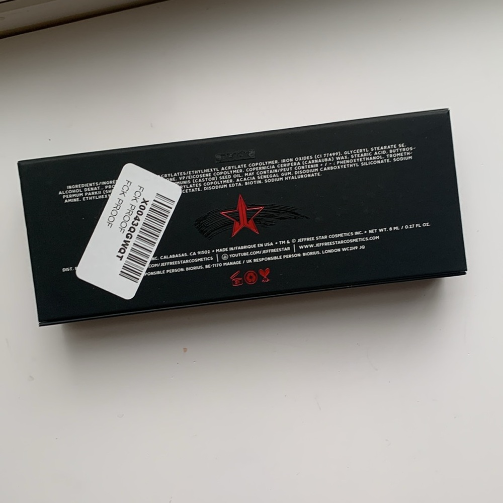 Jeffree Star cosmetics f*ck proof Mascara -Black - Picture 5 of 5